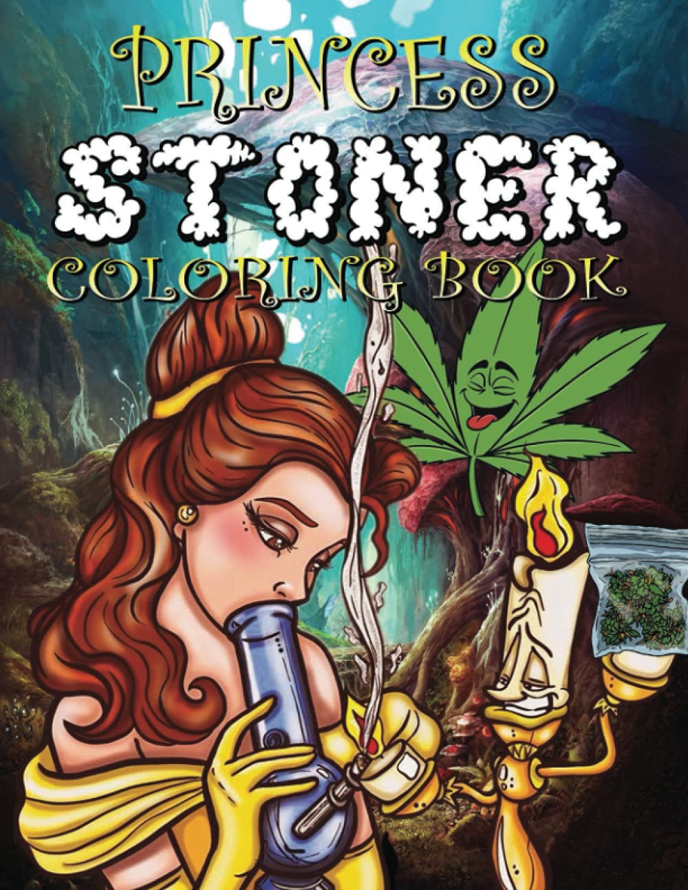 Buy princess stoner coloring book great stoner coloring book for adults and kids online at u