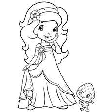 Top free printable strawberry shortcake coloring pages online