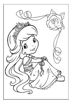 Explore strawberry shortcake coloring pages creative adventures await