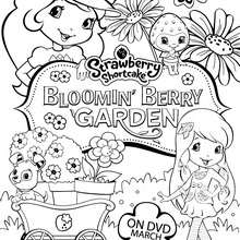 Strawberry shortcake coloring pages