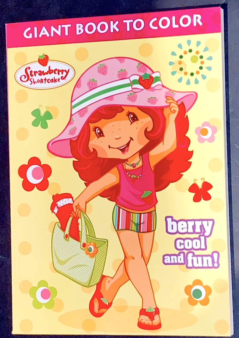 Strawberry shortcake coloring book berry cool fun