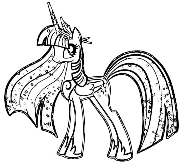 Twilight sparkle coloring pages