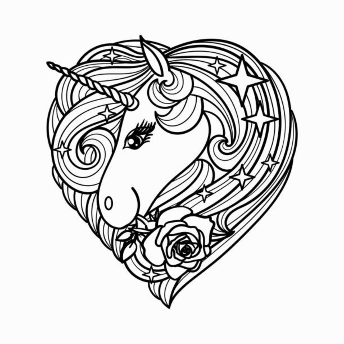 Unicorn coloring pages free printable sheets for kids