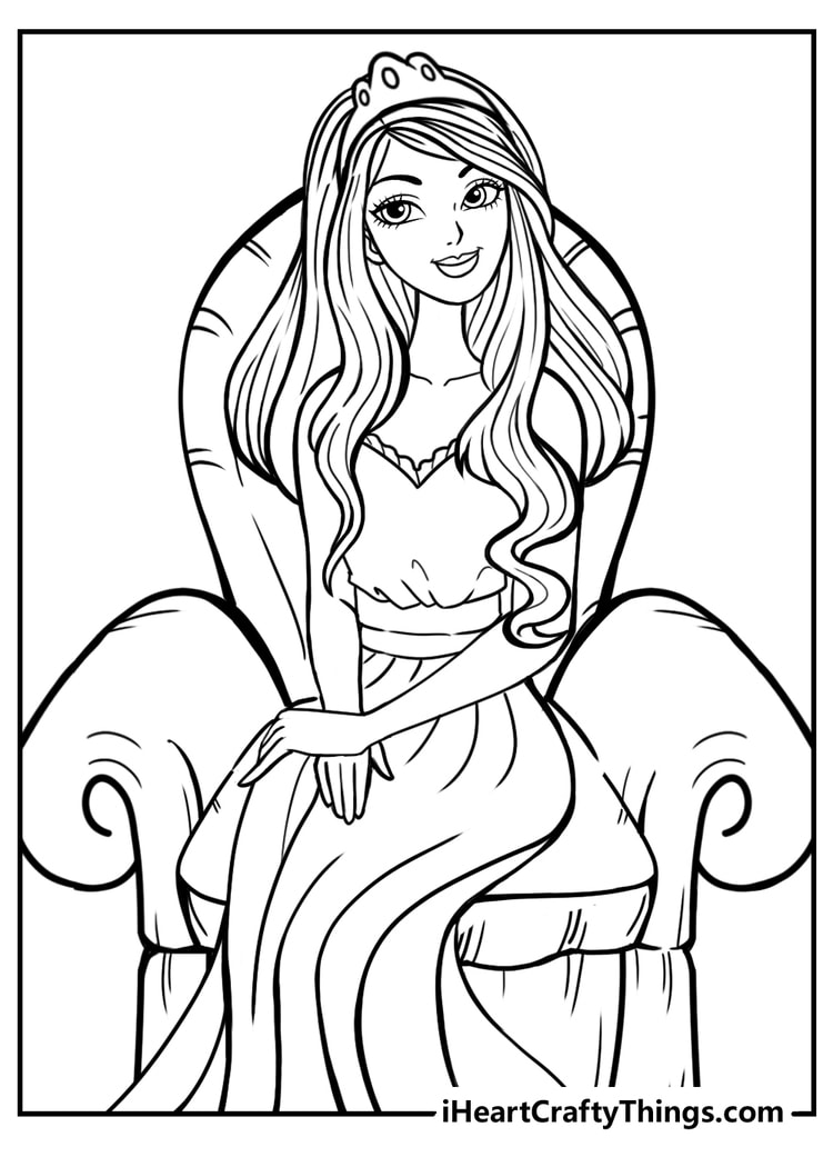 Princess coloring pages