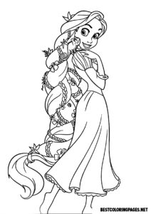 Princess coloring pages