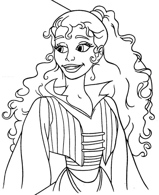 Princess coloring pages