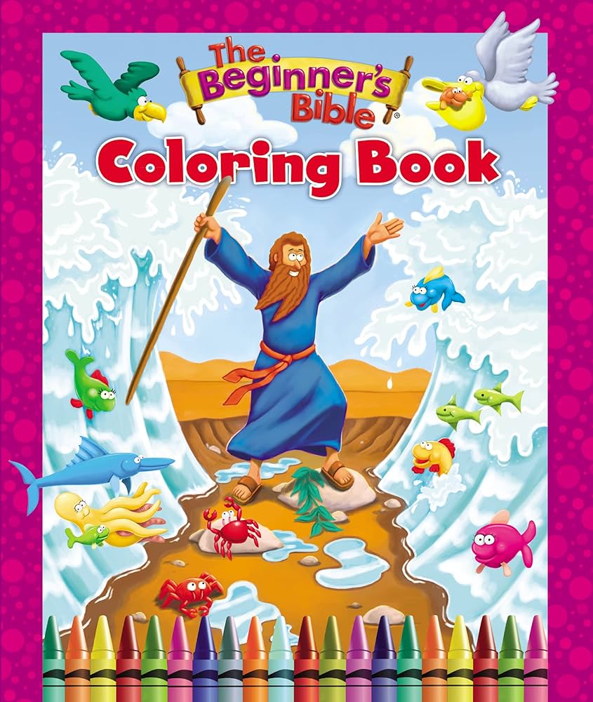 The beginners bible coloring book