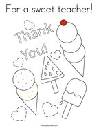 Teacher appreciation coloring pages