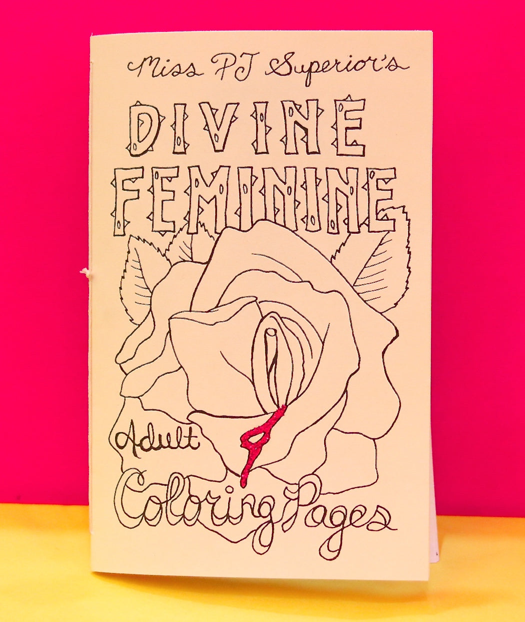 Miss pj superiors divine feminine adult coloring book â new profanity