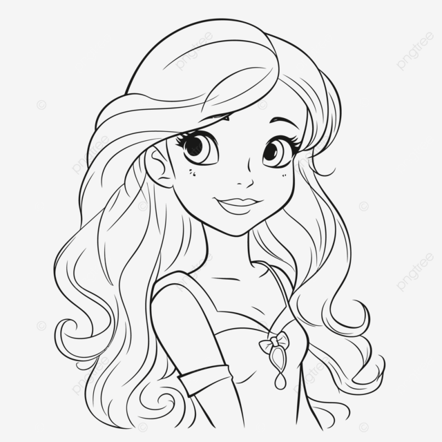 Dibujo de linda princa para colorear pãginas bozar boceto vector png dibujos dibujo de ala dibujo de anillo dibujo de princa png y vector para dcargar gratis