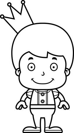 A cartoon prince boy smiling royalty free svg cliparts vectors and stock illustration image