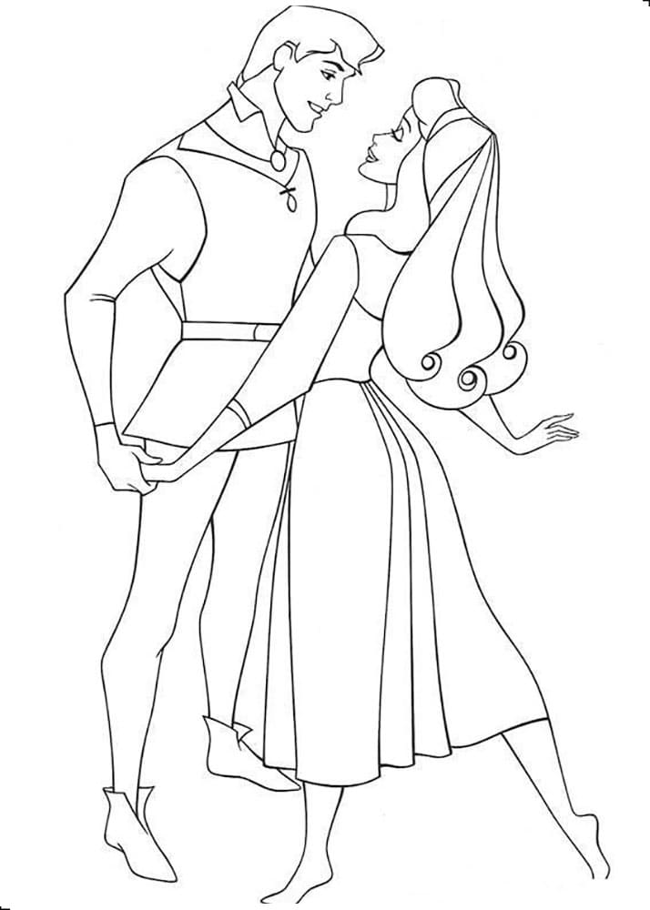 Sleeping beauty coloring pages images free printable