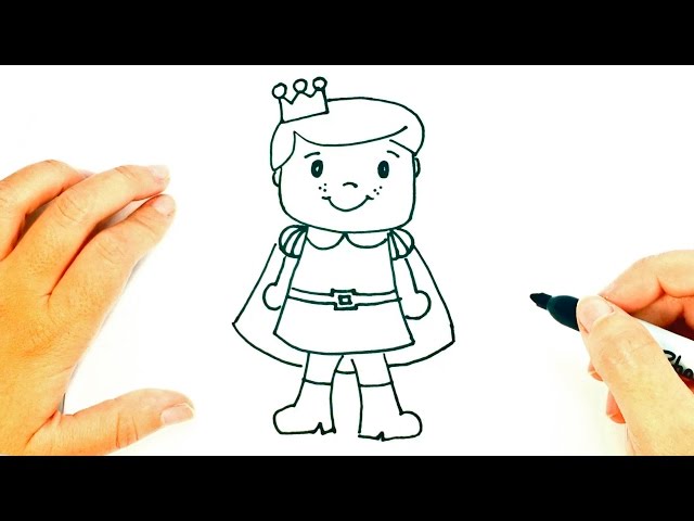 How to draw a prince prince easy draw tutorial