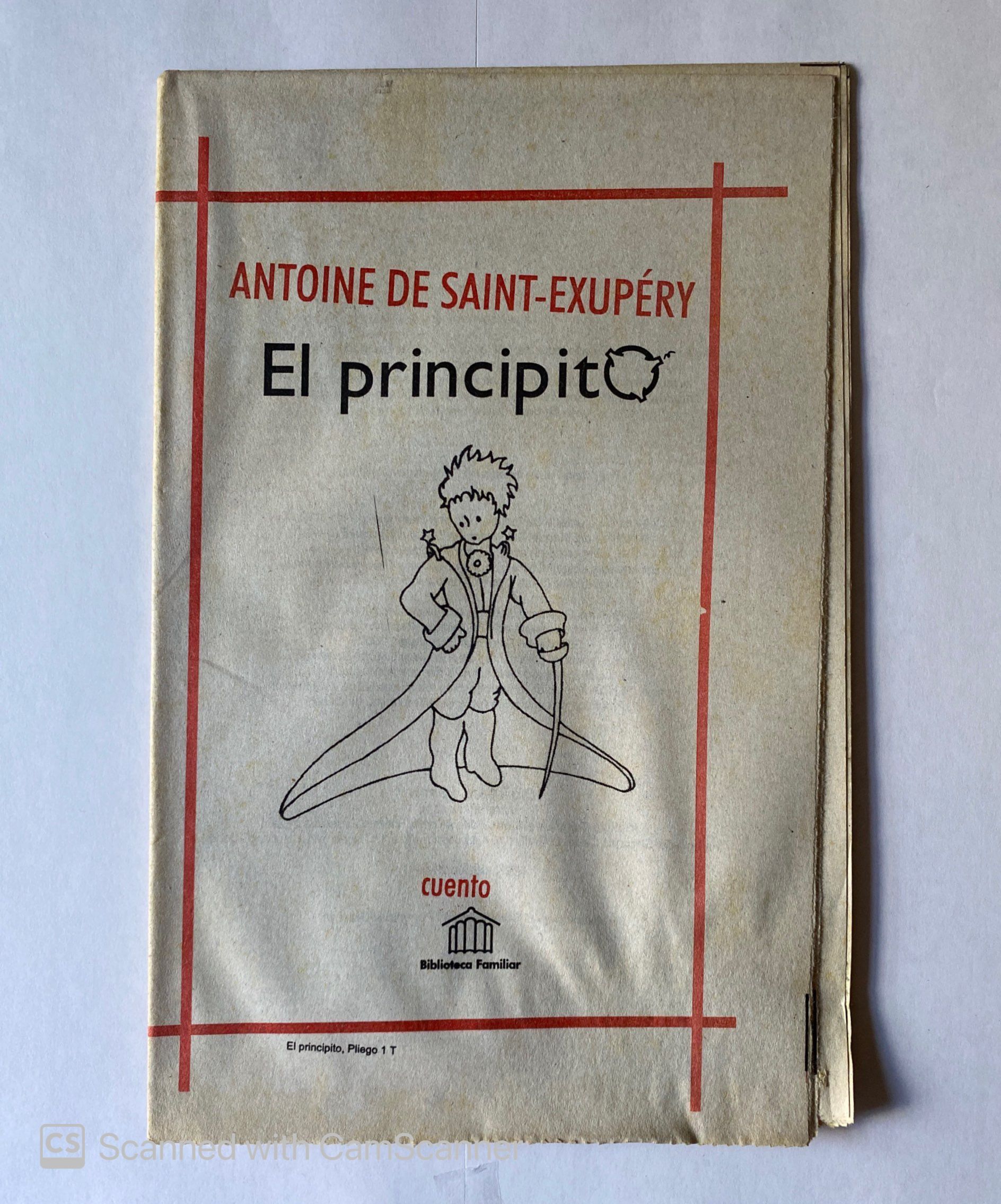 El principito by antoine de saint