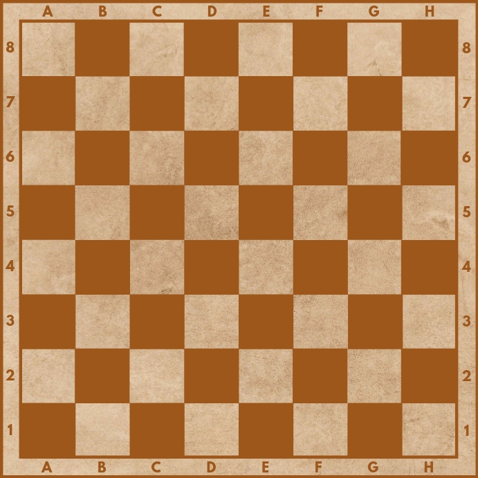 Chess board printable template