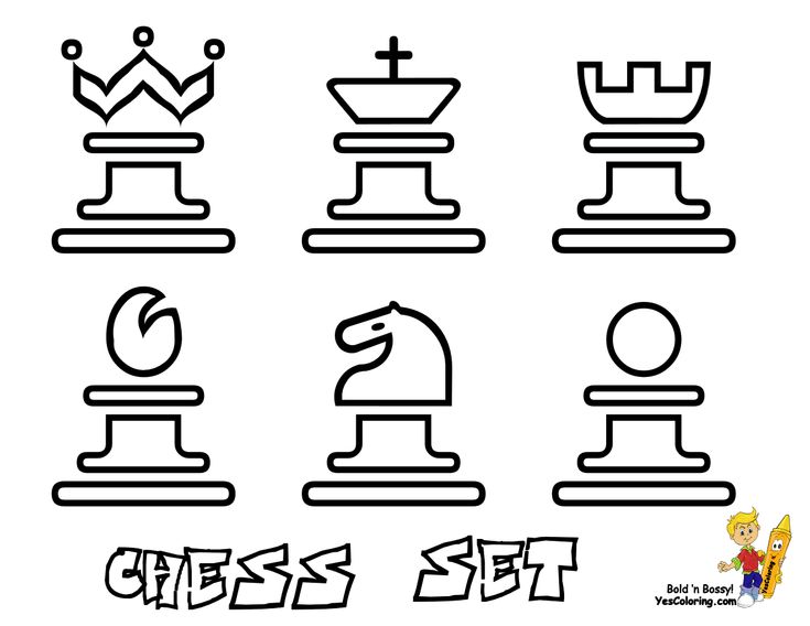 Smooth chess coloring pages to print free chess game in coloring pages to print coloring pages sports coloring pages