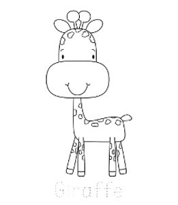 Jungle animal coloring pages to print