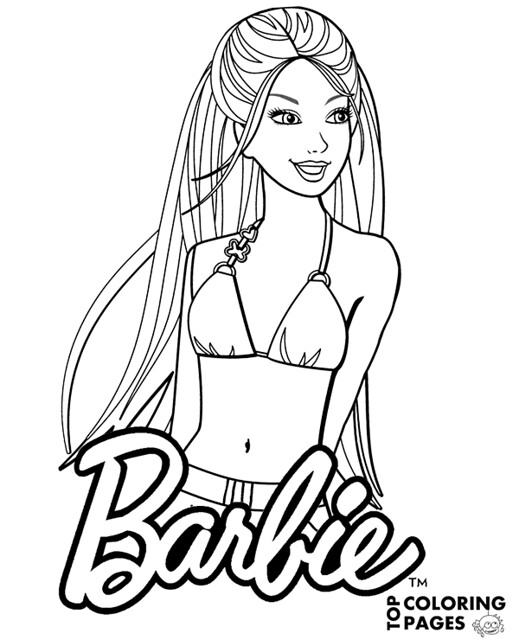 Barbie coloring sheets for girls printable barbie image foâ