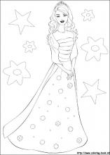 Barbie coloring pages on coloring