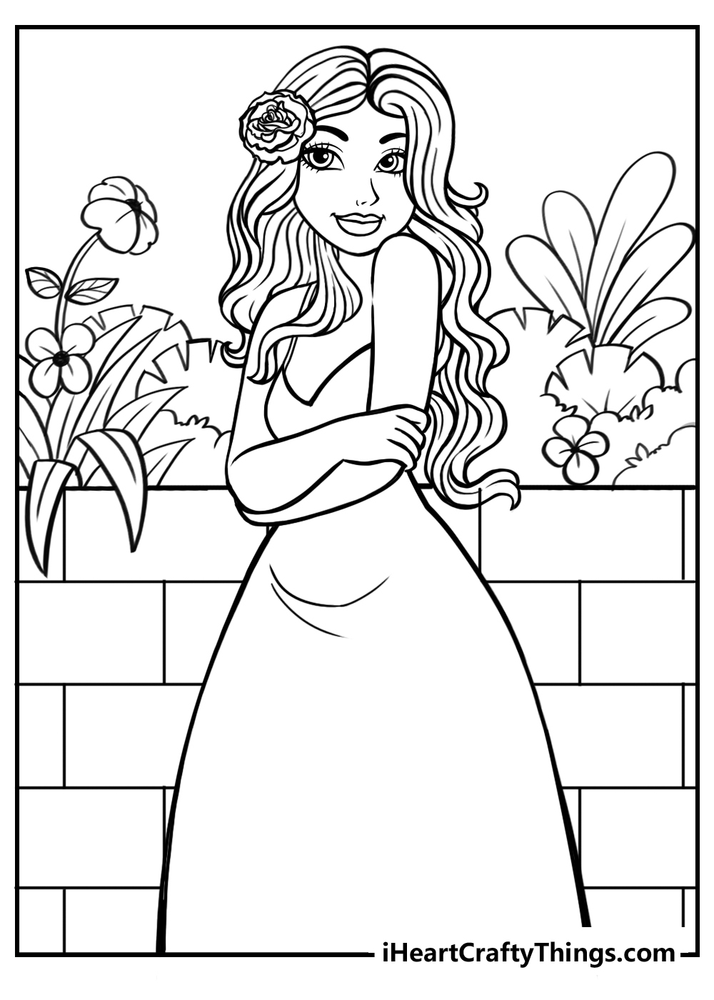 Barbie coloring pages free printables