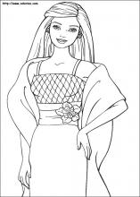 Barbie coloring pages on coloring