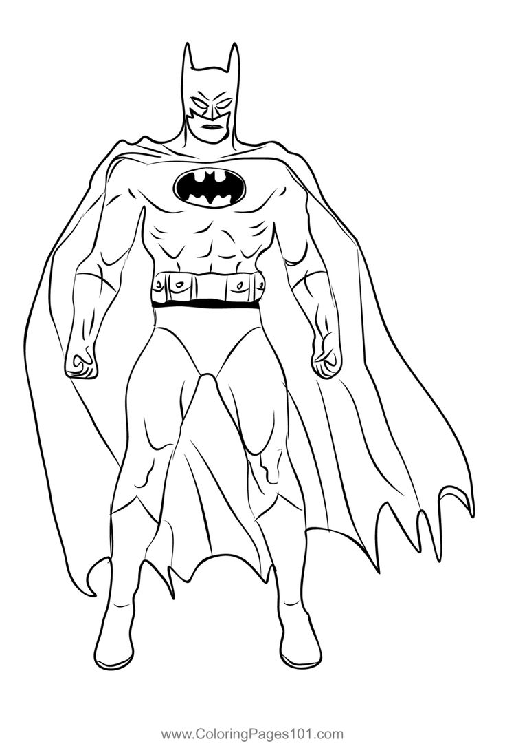 Batman coloring page superhero coloring pages superman coloring pages avengers coloring pages