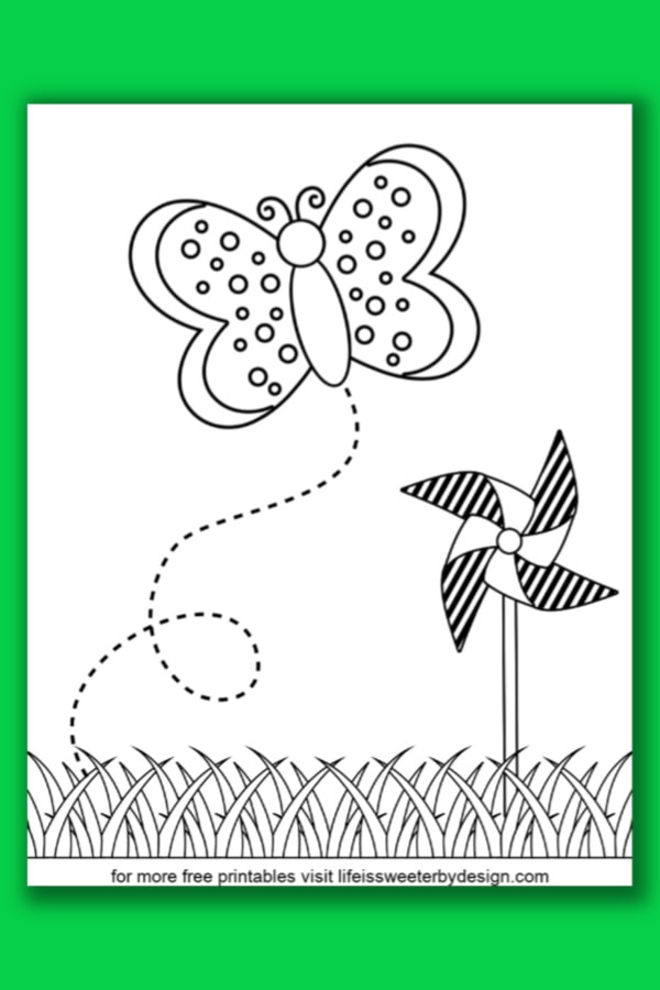 Butterfly coloring pages