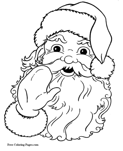 Christmas coloring pages