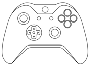 Xbox controller coloring pages free coloring pages