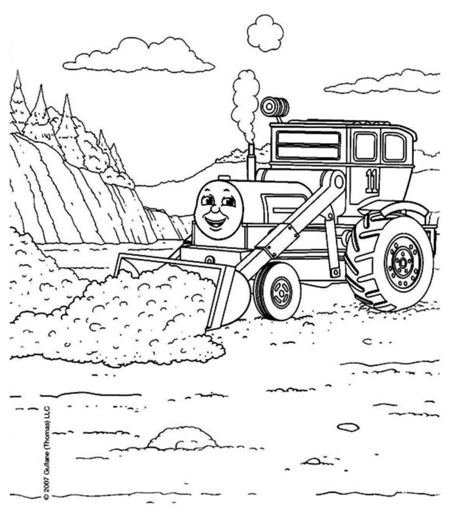 Top free printable thomas the train coloring pages online