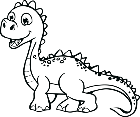 Dinosaurs coloring pages free coloring pages