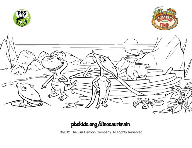 Dinosaur friends coloring page kids coloringâ kids for parents