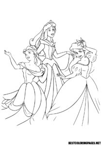 Princess coloring pages