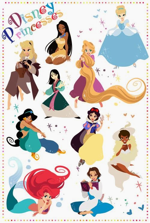 Disney movie princesses princess coloring pages