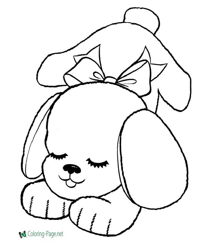 Dog coloring pages to print