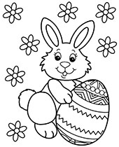 Free easter coloring pages pictures