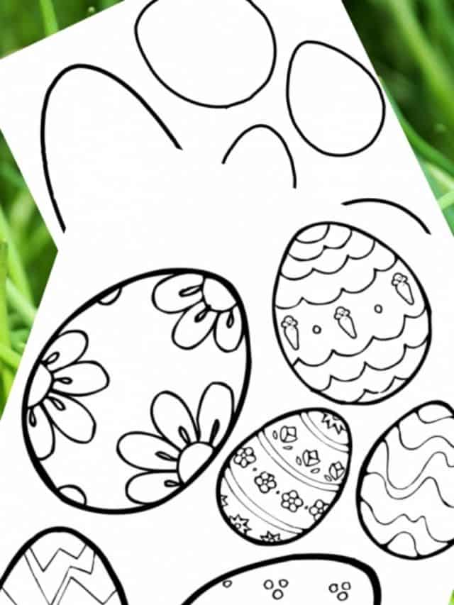 Free easter egg printables story