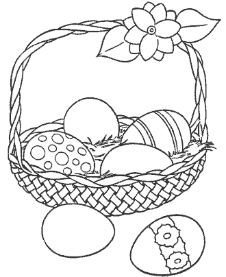 Easter coloring pages for kids