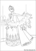 Frozen coloring pages on coloring