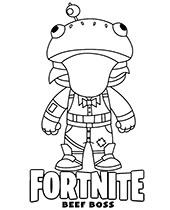 Fortnite coloring pages to print