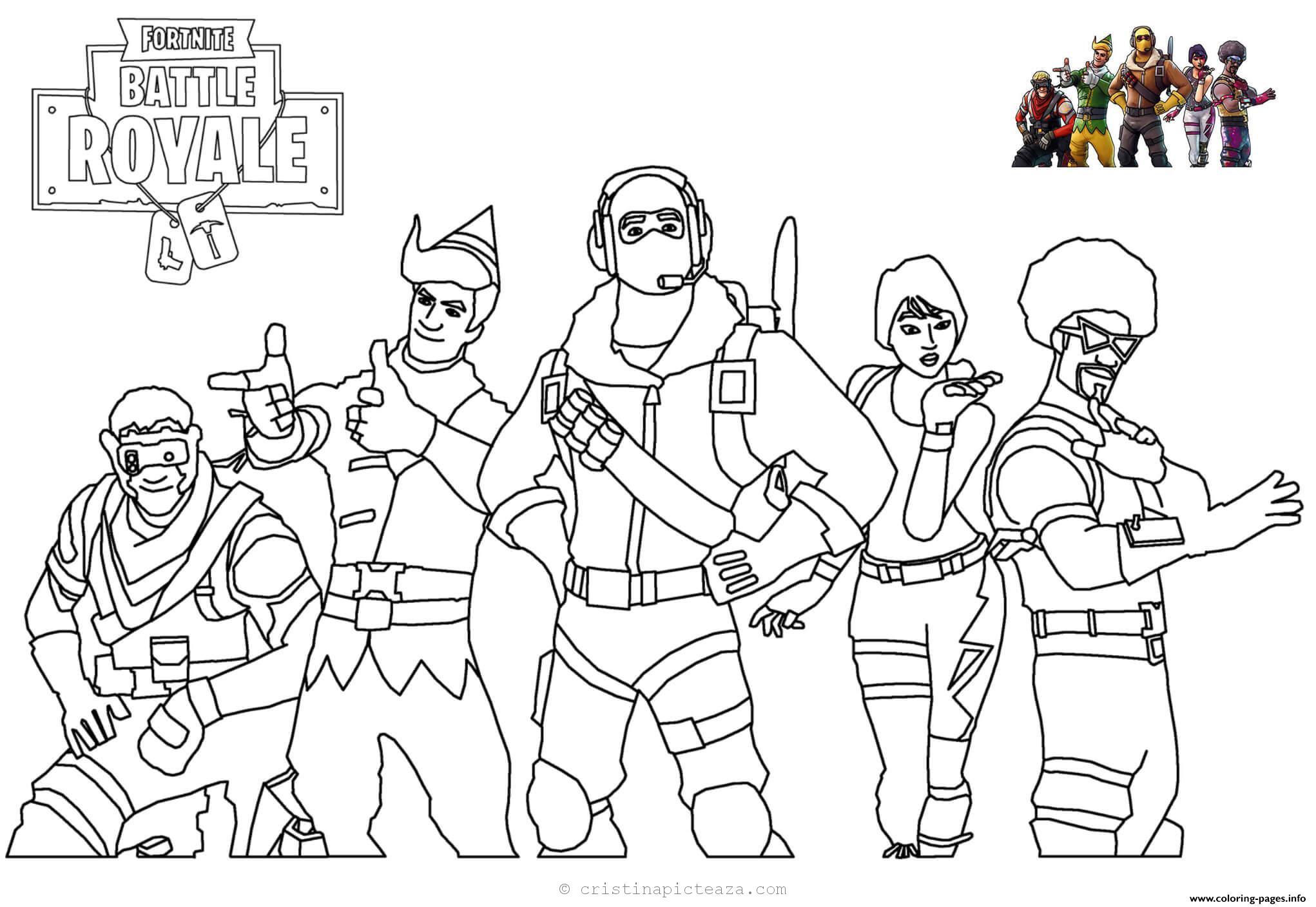 Fortnite coloring pages â fortnite drawings for coloring