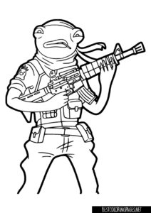 Fortnite coloring pages