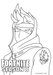 Free printable fortnite coloring pages for kids