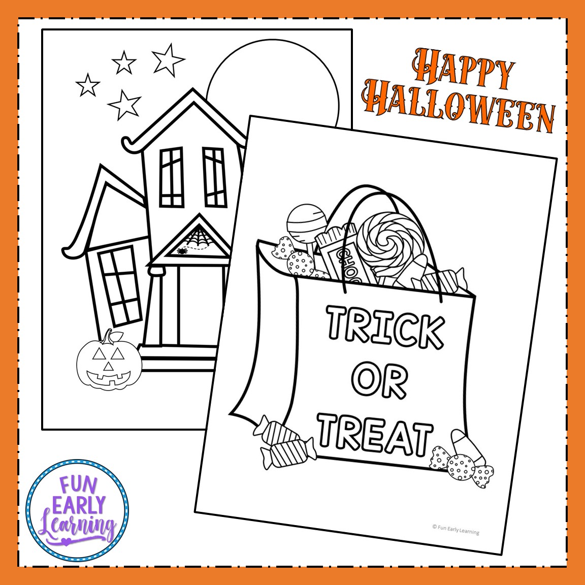 Halloween coloring pages printable