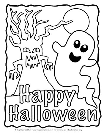 Halloween coloring pages