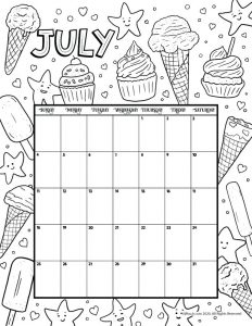 Printable coloring calendar for and woo jr kids activities childrens publishing