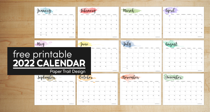 Calendar printable