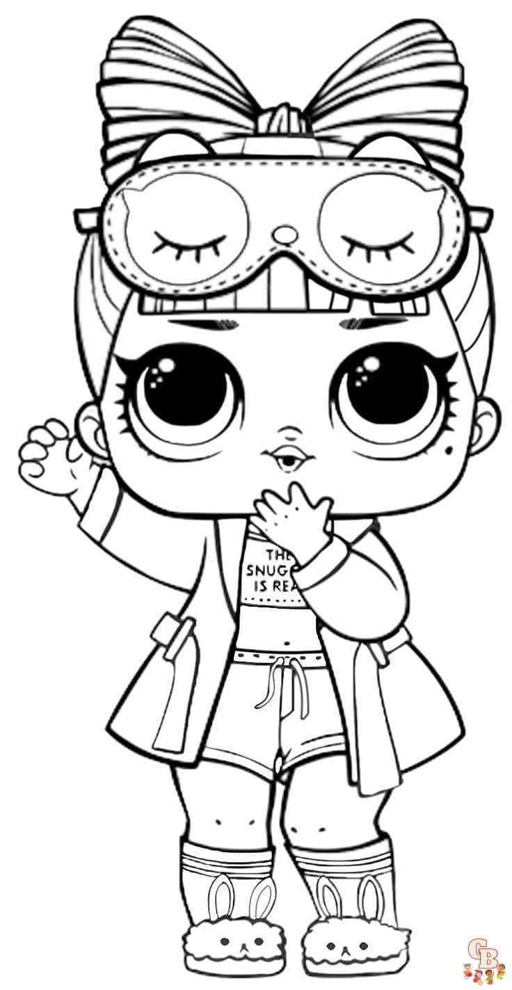 Get free printable lol surprise coloring pages