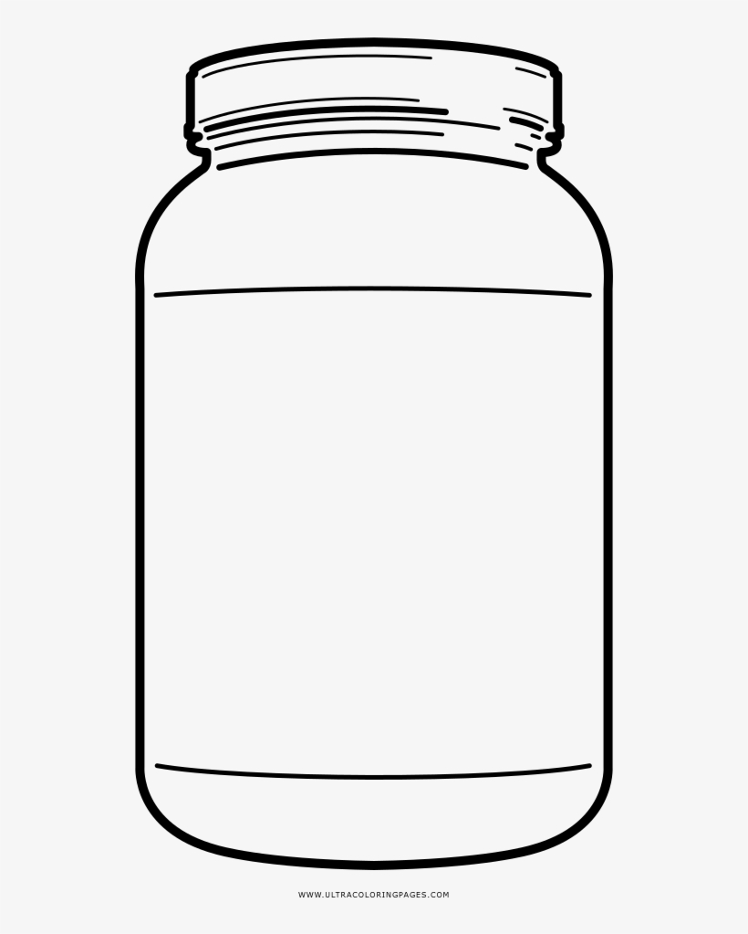 Plete mason jar coloring page ultra pages on