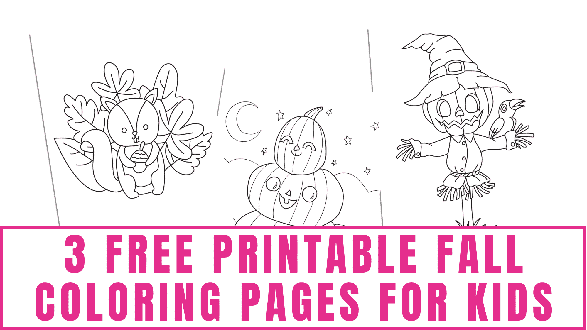 Printable easy fall coloring pages for adults